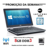 Notebook Dell Latitude I5 8gb ssd