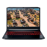 Notebook Gamer Acer An515 57 52lc I5 8gb 512gb Ssd 15 6 W11 Cor Preto