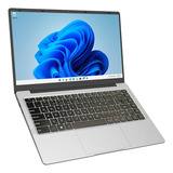 Notebook Intel 4gb 128gb 14 1 Windows 11 Prata Hq Joy Cor Prateado