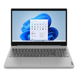 Notebook Lenovo Ideapad 3 I5 8gb 256gb Ssd 15 6 W11 Cor Prateado
