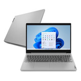 Notebook Lenovo Ideapad 3i Celeron 4gb 128gb Ssd W11 15 6 Cor Prateado