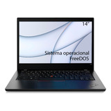 Notebook Lenovo Thinkpad L14 14   Fhd I5 1135g7 256gb Ssd 8gb Free Dos Preto   20x2006pbo