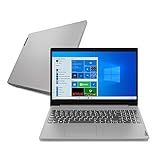 Notebook Lenovo Ultrafino IdeaPad 3i I3 10110U 4GB 256GB SSD Linux 15 6 82BSS00100 Prata