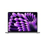 Notebook MacBook Air 2023 Apple Com Chip M2 Tela Liquid Retina De 15 3 Polegadas 8GB GB De RAM SSD De De 256 GB GB Teclado Retroiluminado Câmera FaceTime HD De 1080p E Touch ID Cinza Espacial 