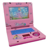 Notebook Menina Rosa Educativo