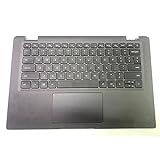 Notebook Palmrest Para Dell Latitude 7310 0CDTH2 CDTH2 AP2UW000150 Com Teclado Em Inglês Iluminado Com Touchpad Black New