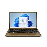 Notebook Positivo Motion C4120F Intel Celeron Dual Core 4GB RAM 120GB SSD Windows 11 Home 14 Dourado Inclui Microsoft 365 