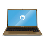 Notebook Positivo Motion Gold Q464c Intel® Atom® Quad Core Linux 14,1'' - Dourado