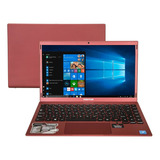 Notebook Positivo Motion Red Intel Atom 4gb Ssd 64gb W10 14p