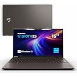 Notebook Positivo Vision I15 Lumina Bar Core I3 11th 8GB 512GB SSD Tela 15 Polegadas Full Hd Antirreflexo Windows 11 Cinza