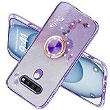 Nouxwerx Capa Para Celular LG Stylo 6 Capa Protetora à Prova De Choque Para LG Stylo 6 Roxo 