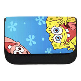 Nova Bolsa De Lápis Infantil Do Bob Esponja Calça Quadrada