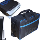 Nova Bolsa Para Ps5 De Transporte C/ Compartimentos Case Bag
