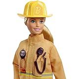 Nova Boneca Barbie Quero Ser 60 Anos Bombeira Mattel Gfx23