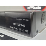 Nova Disqueteira Dvd Alpine 6 Discos C Saída Óptica
