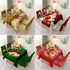 Nova Linda Cadeira De Decoração De Toalha De Mesa De Natal 2