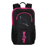 Nova Mochila Raqueteira Shark Tour Preta E Pink 2024