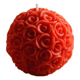 Nova Vela De Bola 3d Em Forma De Rosa Flor Perfumada De Ros
