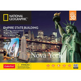 Nova York Empire State Building National Geographic Um Incrível Livro Ilustrado National Geographic De Cubicfun Toy Industrial Co Ltd Vol 1 Editorial Cubicfun Capa Mole Em Português