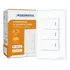 Novadigital Zigbee Nfzb-3 Interruptor Blanco Inteligente De 110/220v