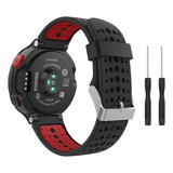 Novas Pulseiras Para Garmin 235 Garmin Forerunner 735xt Cor Preta Vermelha