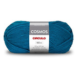 Novelo De Lã Círculo Cosmos Tricô E Crochê Blusas Mantas Cachecol Cor 5169 Azul Sereia De 100g Por Unidade De 1 Unidades