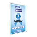 Novembro Azul Banner Contra O Câncer De Próstata Wil1131