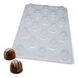 Novidade Forma Com Pelicula De Silicone Mini Trufa 30g Bwb