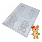 Novidade Forma Silicone Urso Pequeno Ref 9935 Promoção 3un