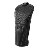 Novidade Pu Golf Madeira Headcover Drivers Capas Médio