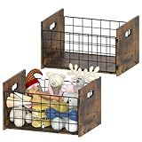 NOVIMANGO Cesto Organizador De Brinquedos Para Cães Cesta De Armazenamento Para Cães Conjunto Com 2