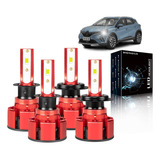 Novo 15000lm Faróis Led H1 H7 Luz Alta E Baixa Para Renault