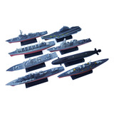 Novo 8 Peças 4d Porta aviões Brinquedo Modelo Kits De