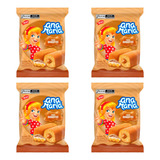 Novo Bolinho Ana Maria Sabor Banoffee Kit 4 Unidades De 70g