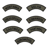 Novo Brevê Manicaca Do Exército Brasileiro Personalizadas Eb