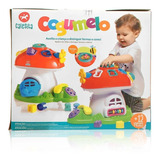 Novo Brinquedo Infantil Casinha Cogumelo Colorida Tateti 806