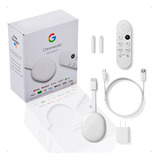 Novo Chromecast 4 Google Tv 4k Hdr10 Controle Original