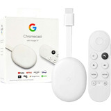 Novo Chromecast 4 Google Tv 4k Hdr10 Controle Original
