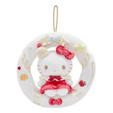 Novo Cv Desenho De Boneca Sanrio Plush Wreath Kawaii Hello