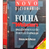 Novo Dicionário Folha Websters Inglês Português