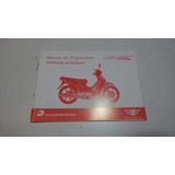 Novo Em Branco Manual Scooter Mvk Super X 125r Original Moto