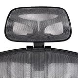Novo Encosto De Cabeça Para Cadeira De Escritório Aeron Clássica E Remasterizada Herman Miller Preta Apenas Grafite Cadeira Não Incluída Para Aeron Remasterizado 