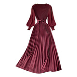 Novo Estilo Vestido Frances