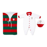 Novo Kit Bebê Saída De Maternidade Portuguesa Oficial Menino