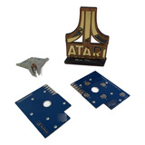 Novo Par Placa Joystick Controle Cx 40 Atari 2600 Reparo