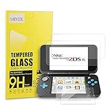 Novo Protetor De Tela 2DS XL Vidro Temperado Superior LCD Para Tela Superior E Película De PET Transparente HD Compatível Com Filtro De Tela Inferior Para Nintendo 2DS XL New 2DS XL