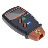 Novo Tacômetro Digital LCD Laser Fotográfico Sem Contato RPM Medidor De Tacômetro