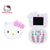 Novo Telefone Dobrável Hello Kitty Com