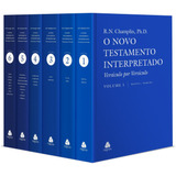 Novo Testamento Interpretado 6 Volumes Versículo Por Versículo De Champlin Russell N Editora Hagnos Ltda Capa Dura Em Português 2014