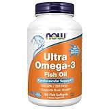Now Foods - Ultra Omega - 3 500 Epa / 250 Dha 1000 Mg - 180 Cápsulas Gelatinosas